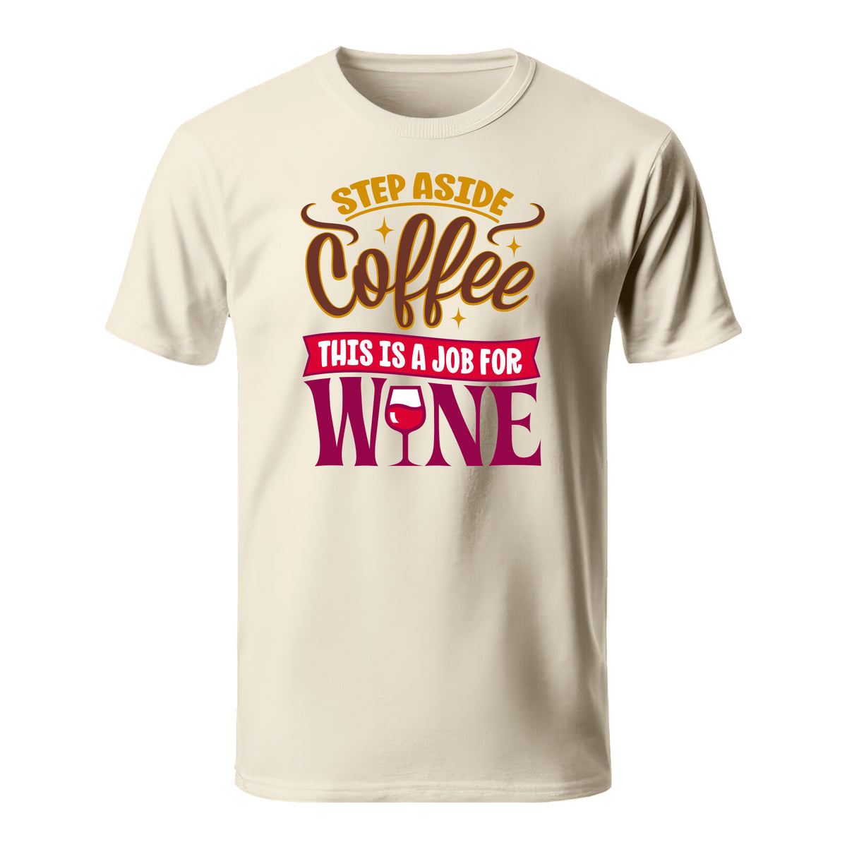 coffee and wine shirt