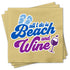 Beach and Wine Napkins