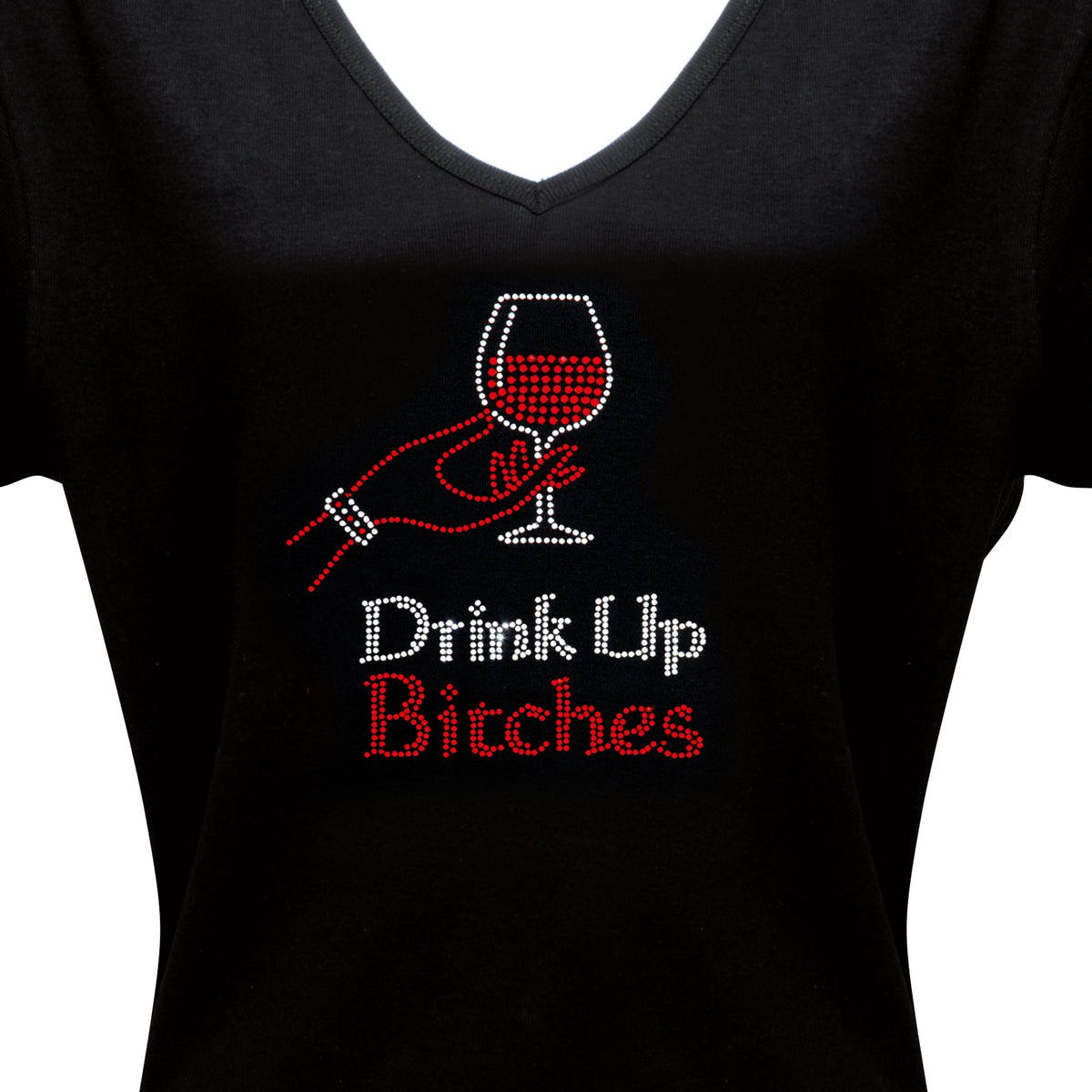 Drink Up Bitches Embroidered Kitchen Towel – Chris's Stuff, Inc