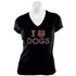 I Love Dogs Rhinestone T-Shirt *Select Szs. on Sale*