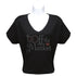Off the Market Rhinestone T-Shirt *Blow Out*