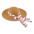 Sun Hat + Scarf – Wine Whisper