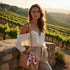 Interchangeable Hat Scarf – Wine Whisper