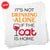 NEW It's not drinking alone if the cat is home Wine Napkins