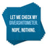 Funny Cocktail Napkins - Let Me Check My Giveashitometer