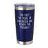 Insulated Travel Tumbler - Blue - The first 50 Years...