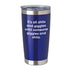Insulated Travel Tumbler - Blue - Shits and Giggles