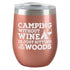 Camping - Insulated Tumbler - Rose Gold