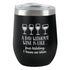 Day Without Wine - Insulated Tumbler- Black
