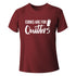 Corks are for Quitters Unisex Screen print T-Shirt