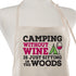 Camping without Wine Apron