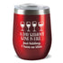 Day without Wine - Insulated Tumbler - Red