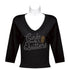 Corks are for Quitters Rhinestone 3/4 Sleeve