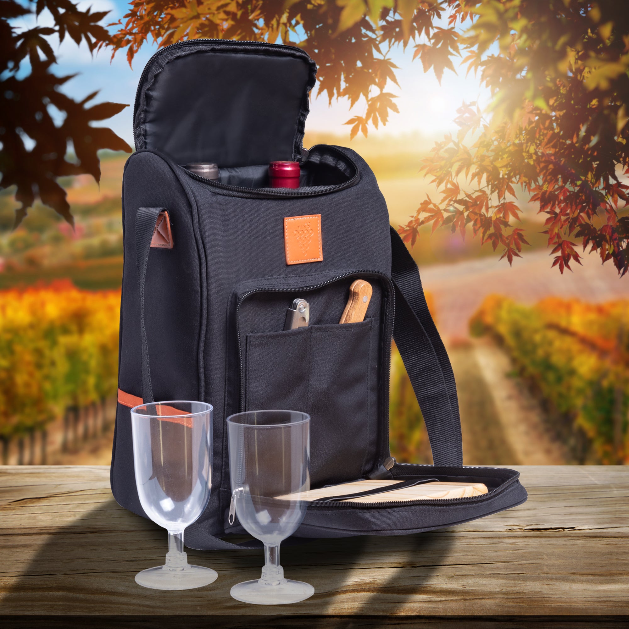 NEW Wine & Cheese Insulated Bag – Chris's Stuff, Inc