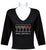 Wines Constantly Rhinestone 3/4 Sleeve *Avail. in P1 Only- Blow Out*