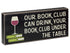 Book Club Wooden Sign