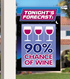 Chance of Wine Flag-Large  *Blow out*