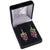 Grape Bunch Earrings in Box