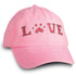 Love Rhinestone Pink Cap