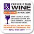 Rx Wine Coaster *Blow Out*